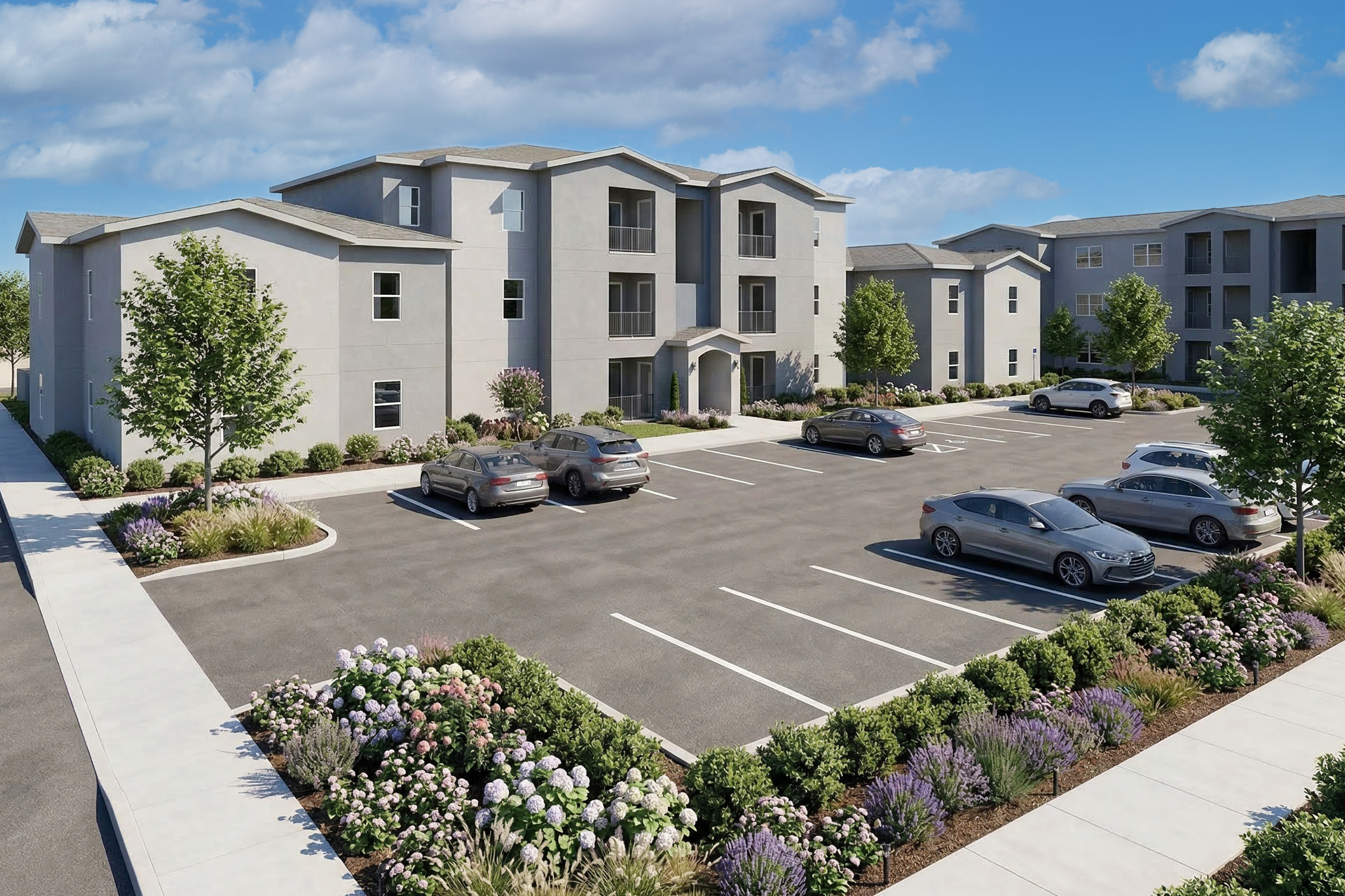 The Nest at Garza Azul building